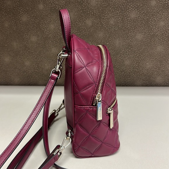 🔥🔥🔥Kate Spade Natalia Convertible Quilted Leather Mini Backpack - Picture 7 of 15